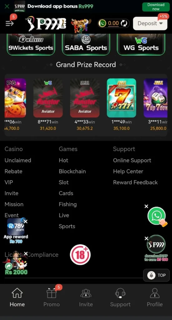 P999 Game