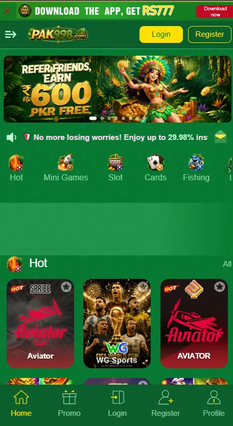 Pak998 Game 