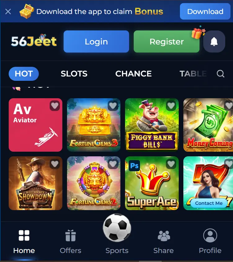 56jeet game