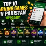 Top 10 Earning Games in Pakistan 2026