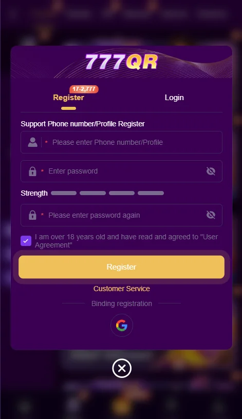 777qr Game