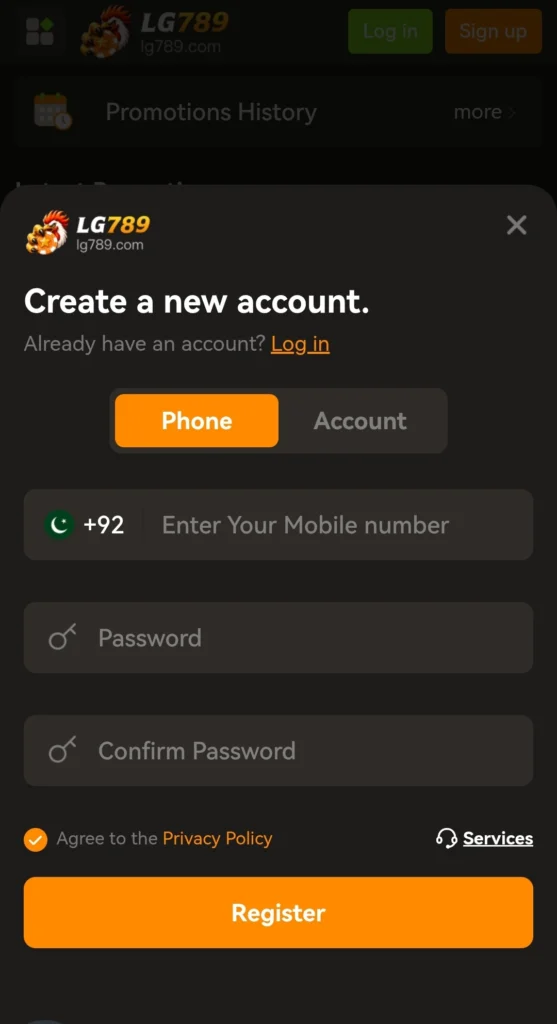 LG789 Game