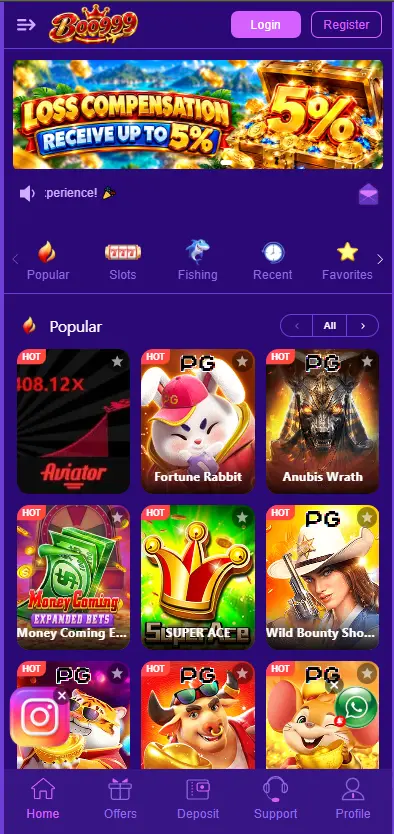 Boo999 Game